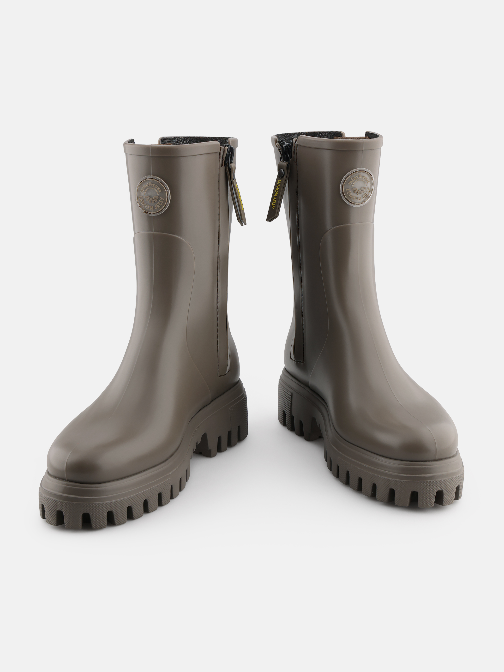 Boots de pluie vegan mi-mollet LUZIA