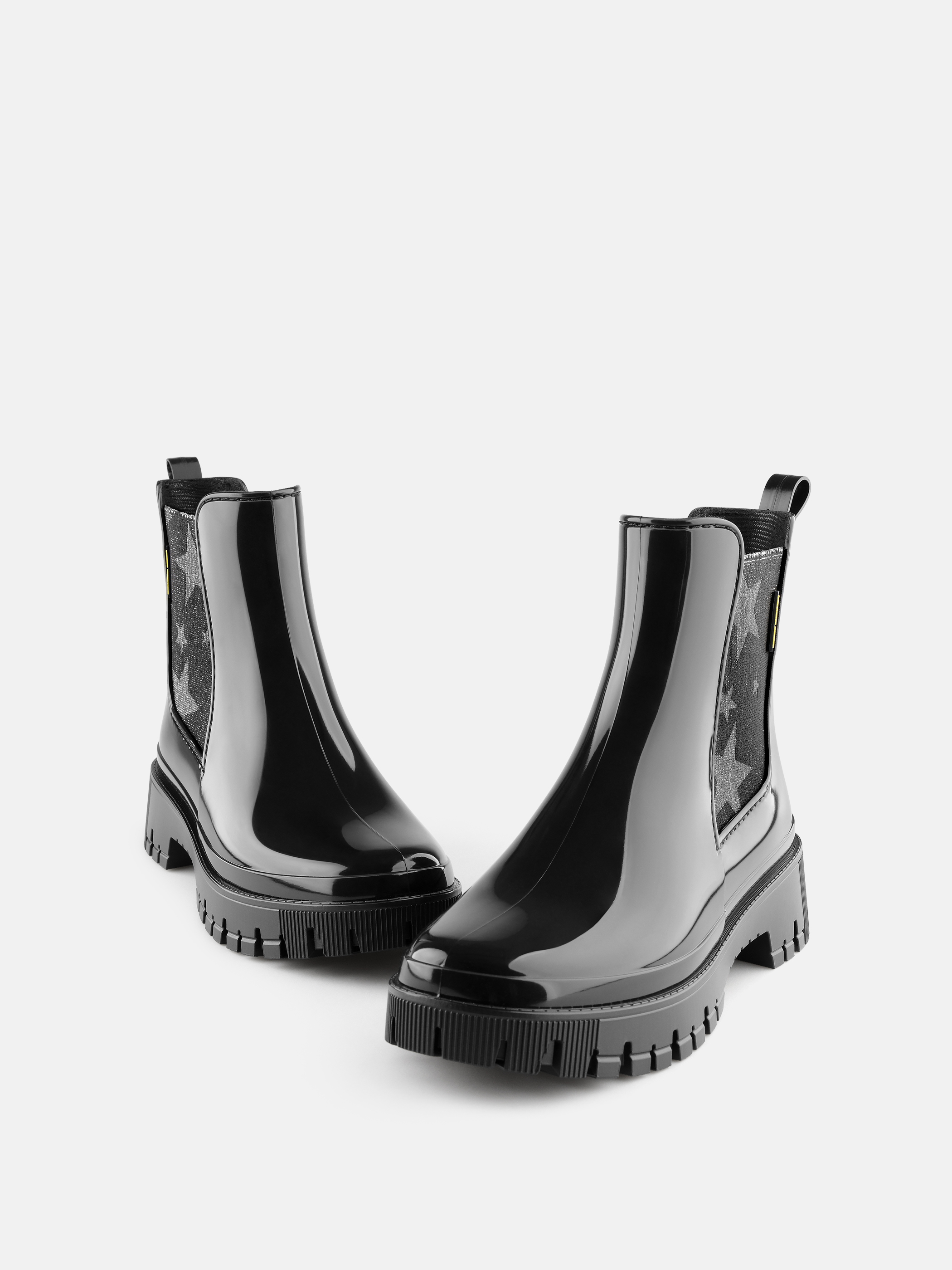 Boots en caoutchouc fourrées vegan STARLET