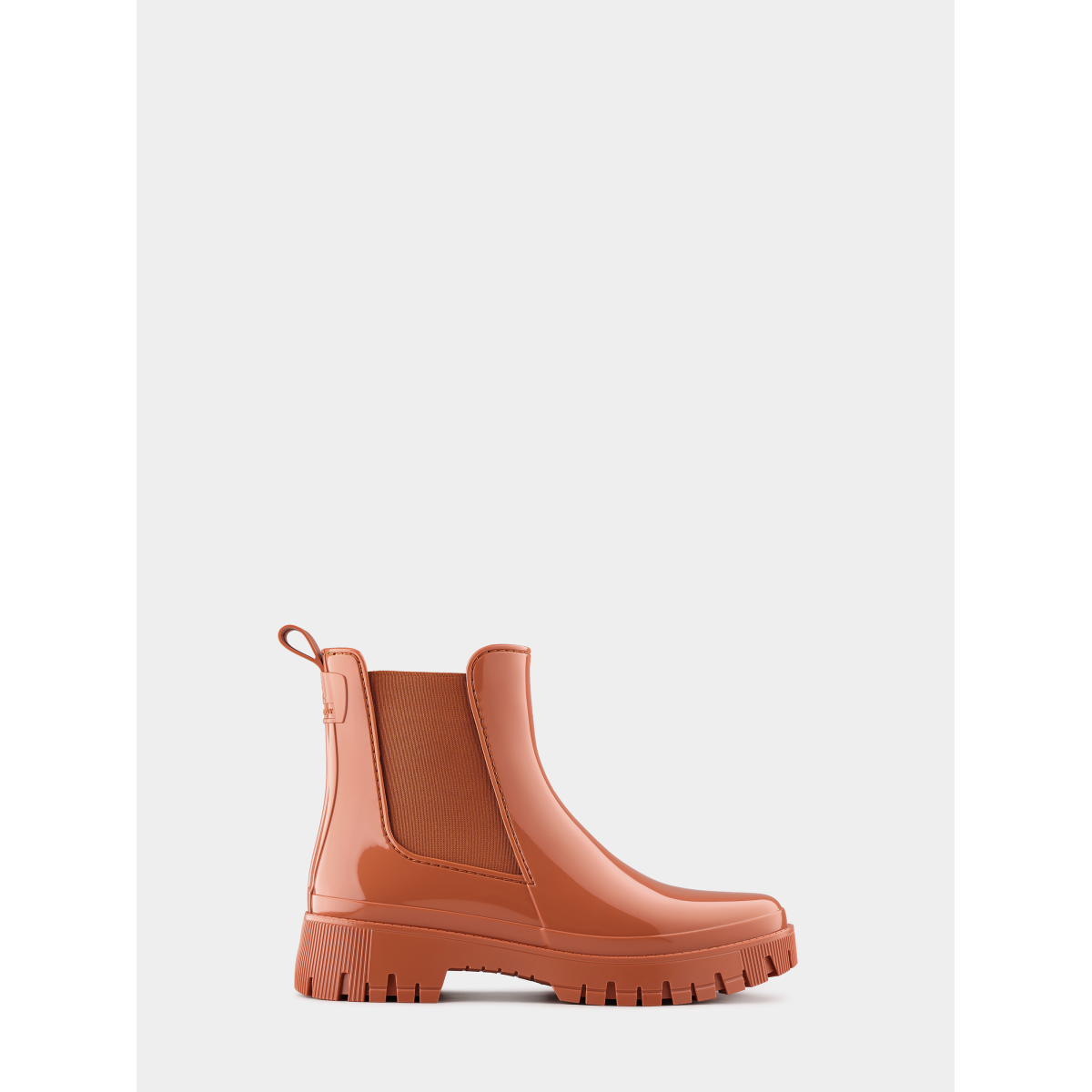 Vegan Orange Ankle Boots Lemon Jelly Peachy Rust - 10023518