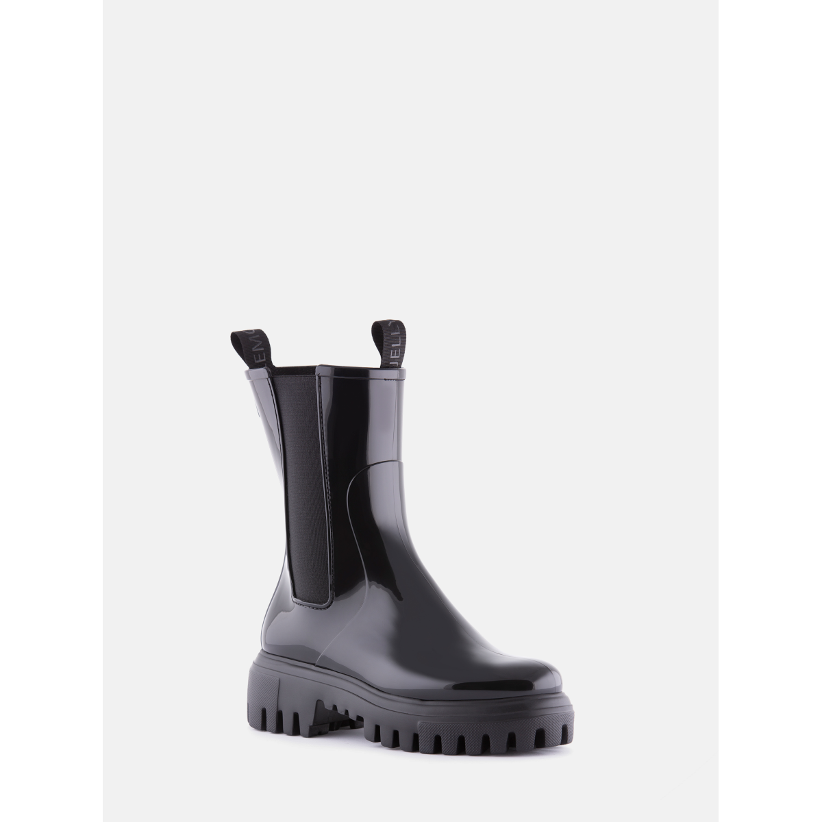 Lemon Jelly Super Light Black Mid Calf Boots for Woman City