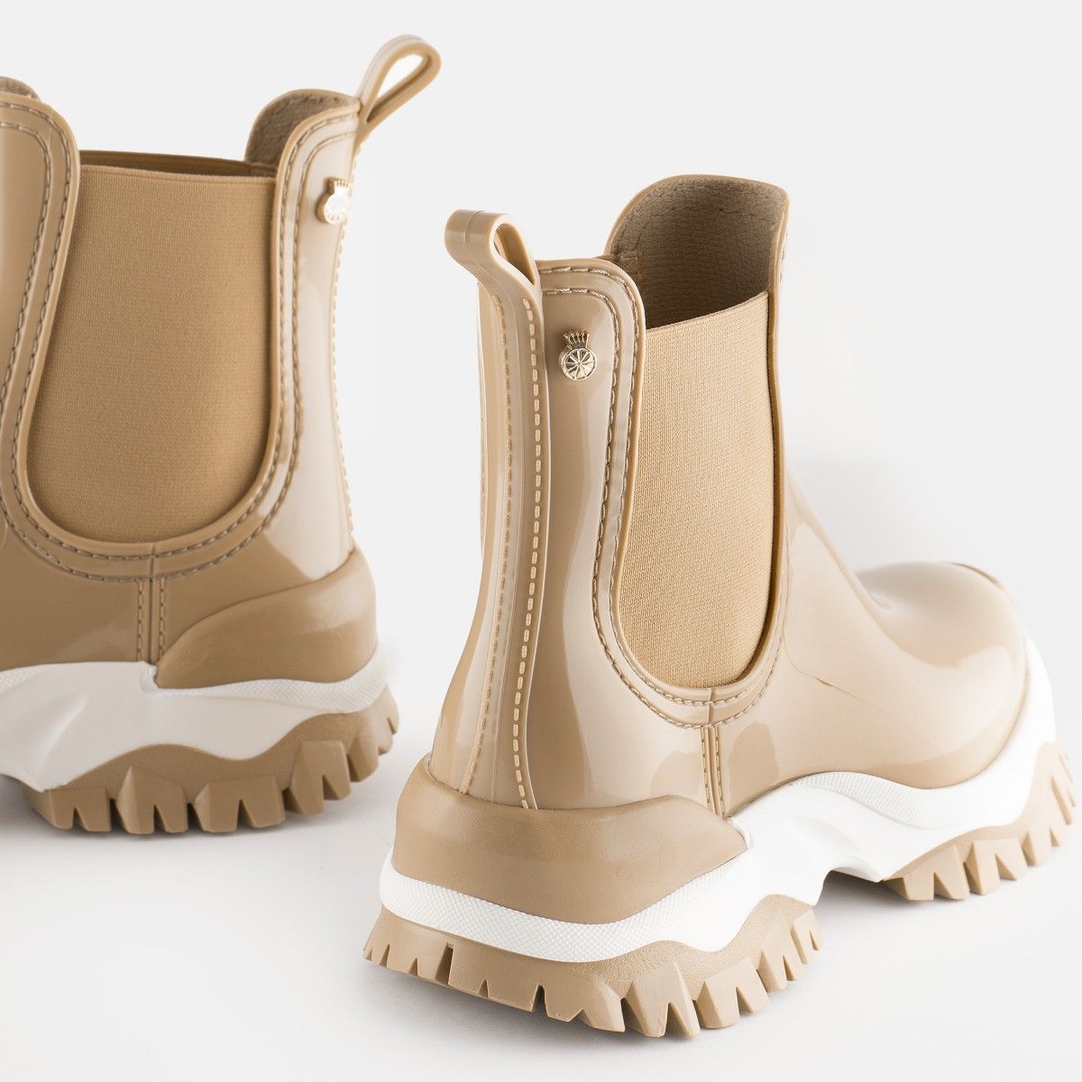 lemon jelly boots beige