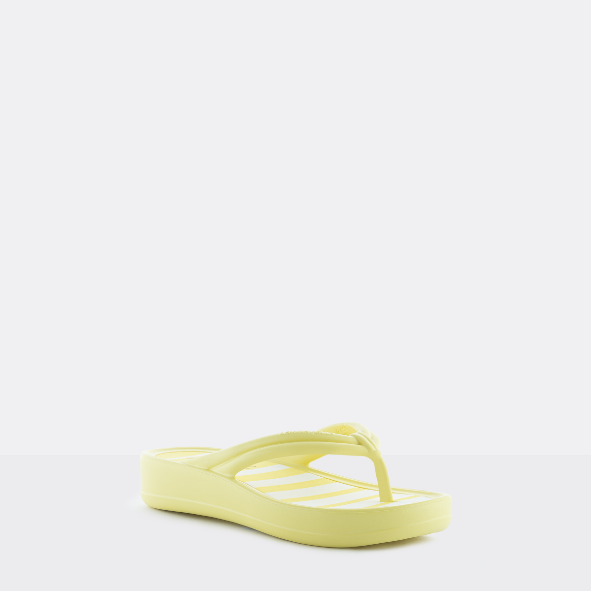 Lemon Jelly Women Slides Vegan Yellow Flip Flops BREEZY 02 10020793