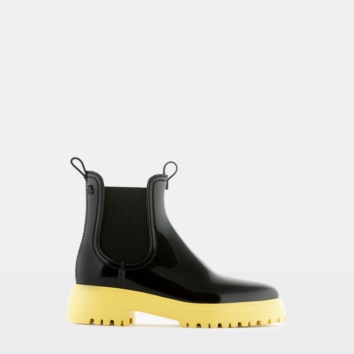 Lemon Jelly | Super Light Black Women Rain Boots Walker Lemonade