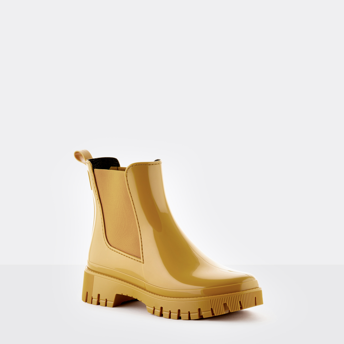 Yellow chunky hotsell boots